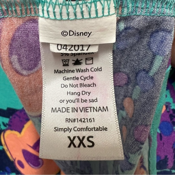 LuLaRoe Disney Irma Tunic Minnie Mouse Tee Shirt Size XXS - Picture 4 of 4